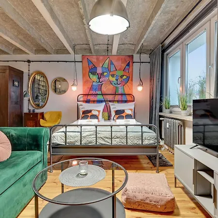 Cats & Crafts Loft By Downtown Apartment Gdansk